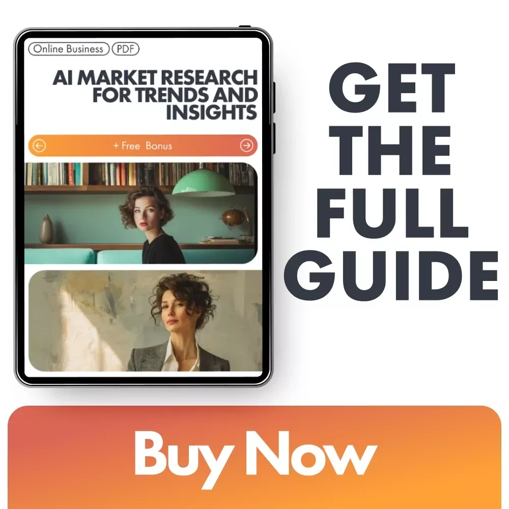 AI Market Research for Trends and Insights — Ebook Guide for Entrepreneurs | Learn how to use ai for market research to Find Winning Niches, Track Trends & Unlock Data-Driven Opportunities