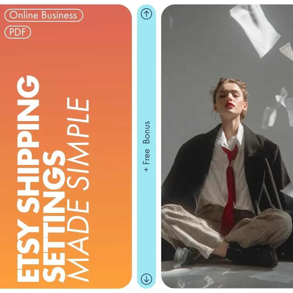 Etsy Shipping Settings Made Simple – The Complete Etsy-Style Ebook Guide for Mastering Etsy Shipping Settings and Policies, Smarter Shipping Profiles & Stress-Free Shop Setup