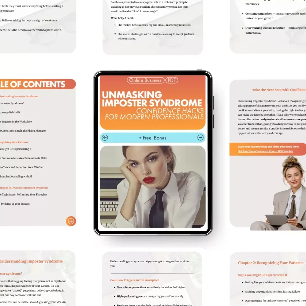 Unmasking Imposter Syndrome: Confidence Hacks for Modern Professionals - Guide to Overcoming Self-Doubt in the Workplace