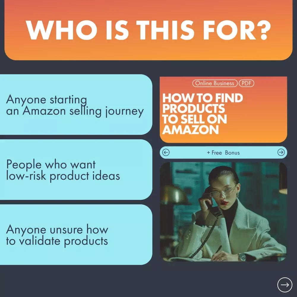 How to Find Products to Sell on Amazon Ebook | Beginner-Friendly Amazon Product Research Guide for Finding Profitable Ideas | Digital Download for New Sellers