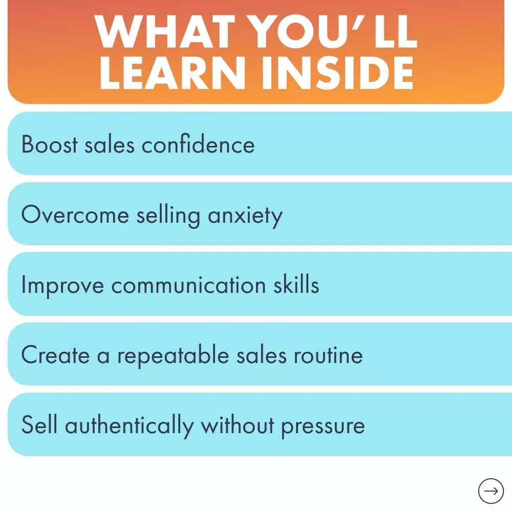 Sell With Confidence Without Feeling Pushy: Overcome Fear of Selling Online eBook