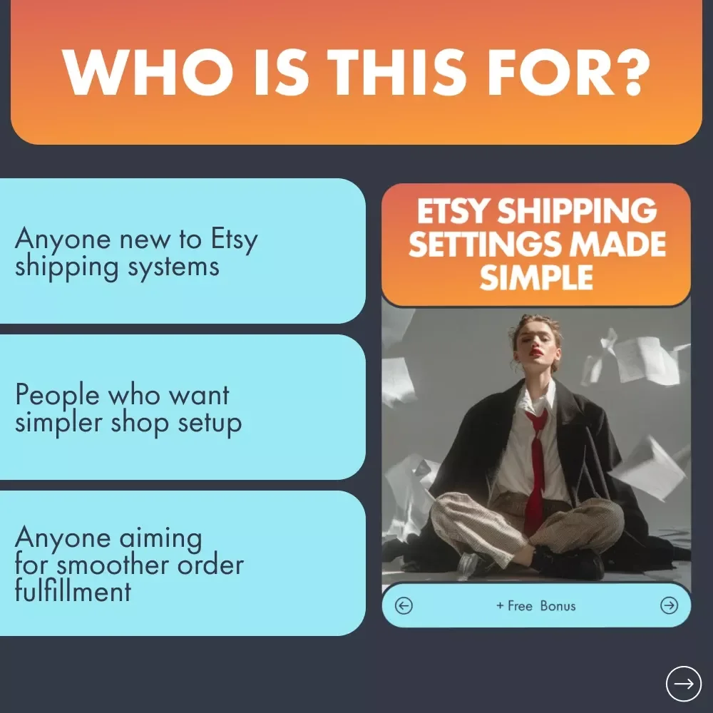 Etsy Shipping Settings Made Simple – The Complete Etsy-Style Ebook Guide for Mastering Etsy Shipping Settings and Policies, Smarter Shipping Profiles & Stress-Free Shop Setup