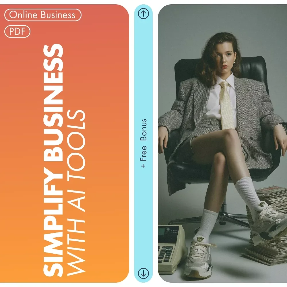 The Small Business Owner’s Guide to AI Tools | Digital eBook for Entrepreneurs and Creators | Discover Easy, Time-Saving ai tools for small business owners to Boost Productivity and Growth