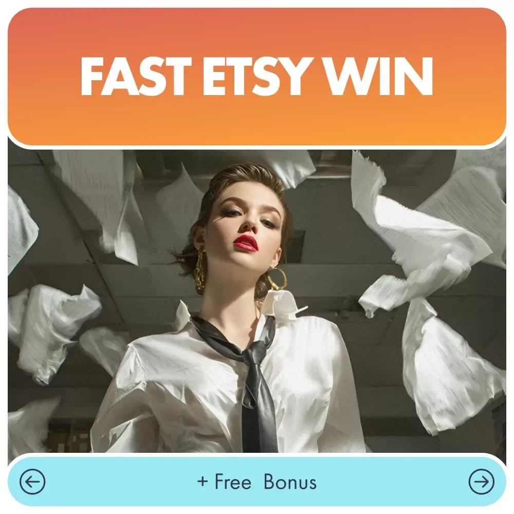 Fast Etsy Win | Step-by-Step Guide on How to Get Your First Sale on Etsy Fast and Build Momentum for New Sellers