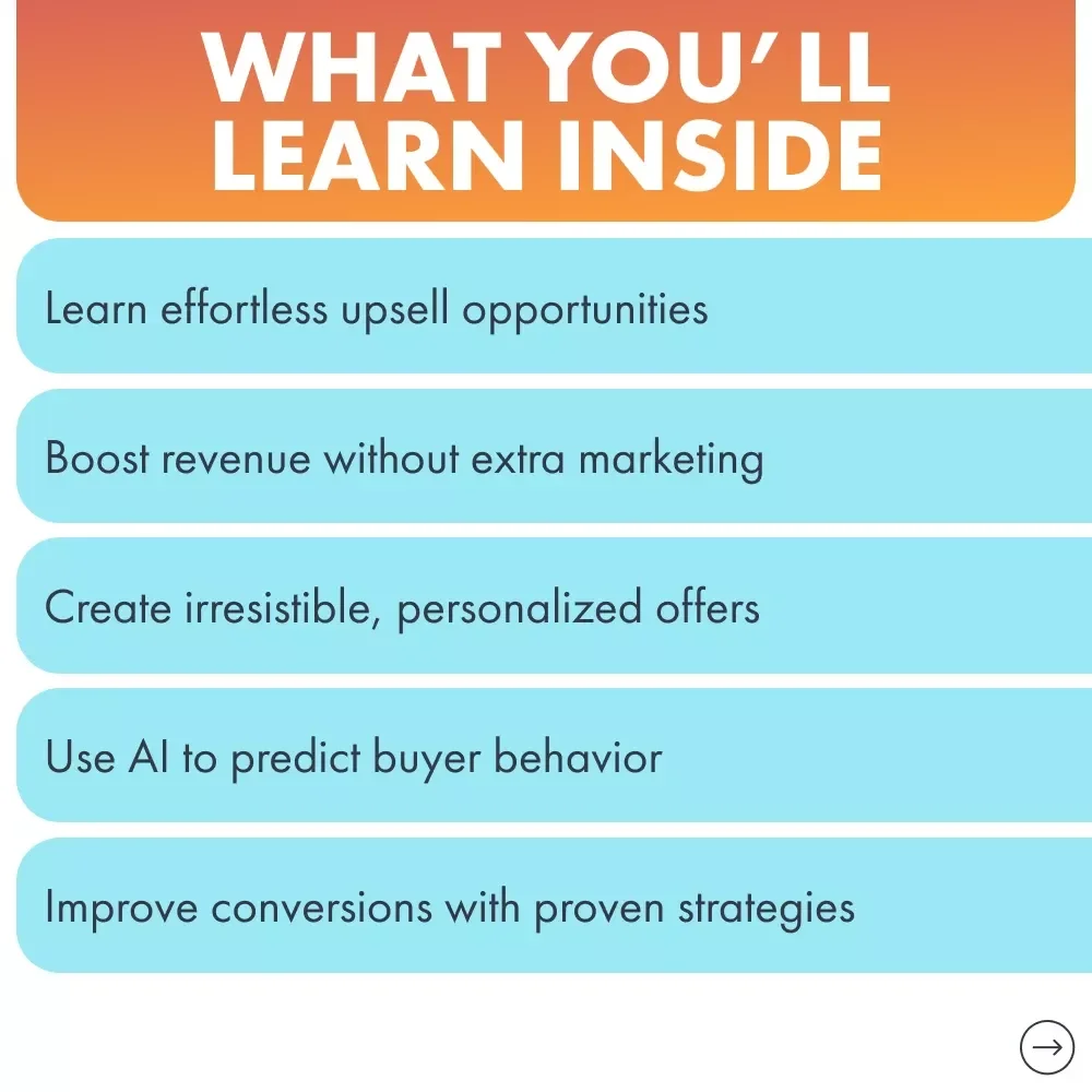 Boost Your Online Revenue Without Losing Customers | Ebook for Entrepreneurs | Conversion Strategy Playbook