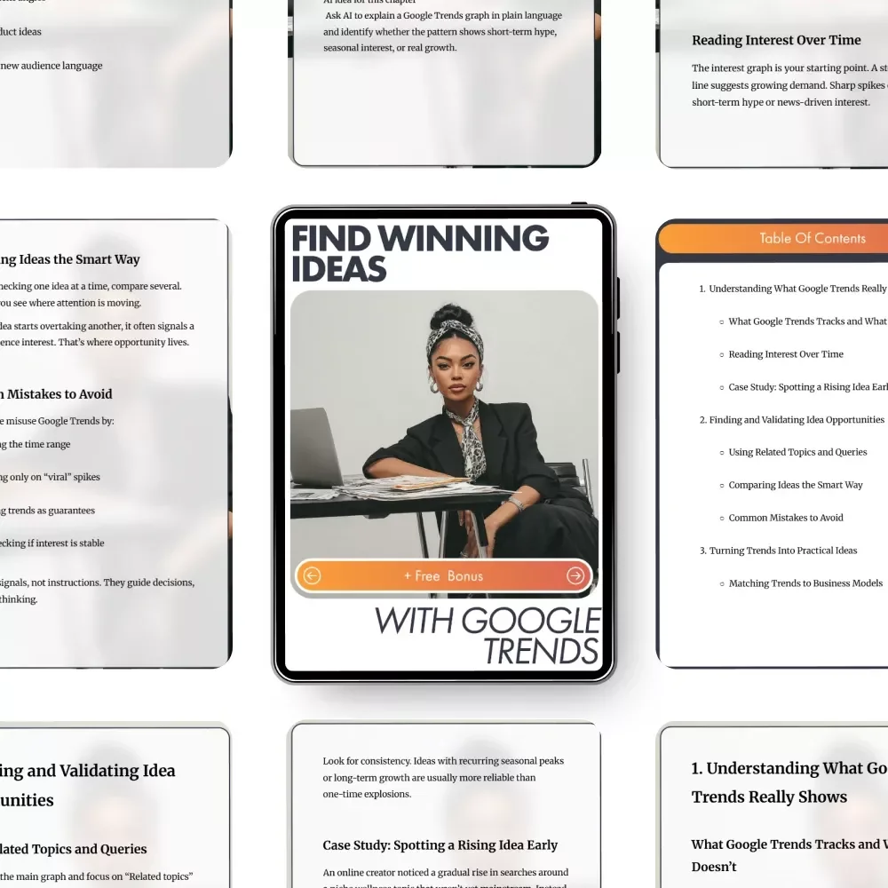 Find Winning Ideas With Google Trends: A Complete Guide to Discovering Hot Trends & Business Ideas