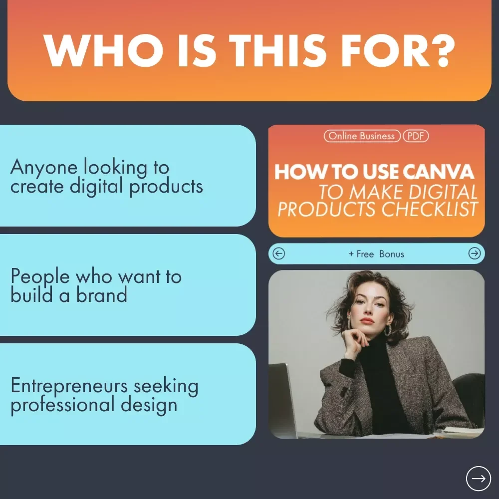 How to Use Canva to Make Digital Products Checklist: A Step-by-Step Guide for Beginners and Entrepreneurs