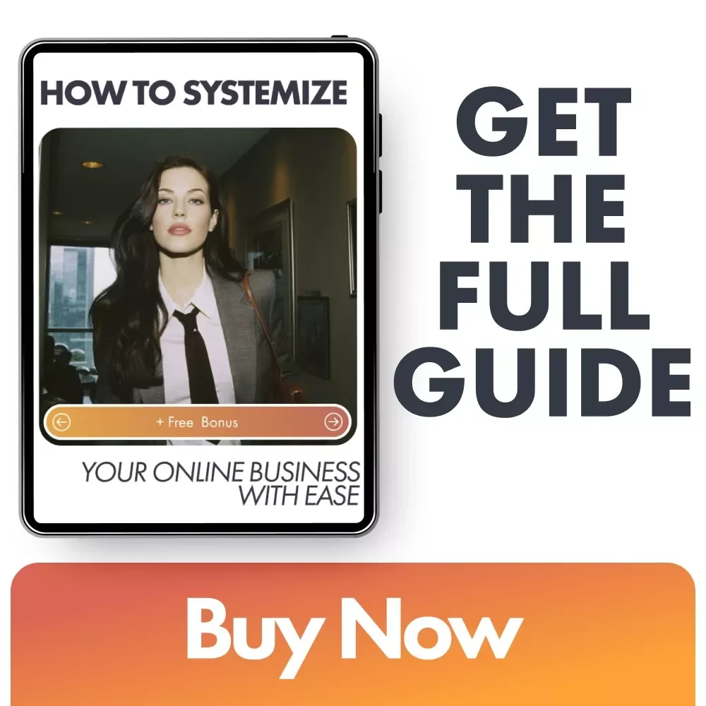 How to Systemize Your Online Business With Ease | Digital eBook for Entrepreneurs, Coaches, and Creators | Simplify, Automate, and Scale Using Proven Systems and AI | Learn how to systemize your online business