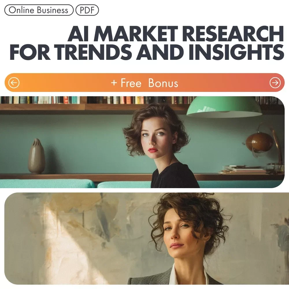 AI Market Research for Trends and Insights — Ebook Guide for Entrepreneurs | Learn how to use ai for market research to Find Winning Niches, Track Trends & Unlock Data-Driven Opportunities