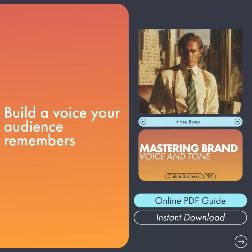 Mastering Brand Voice and Tone | Digital Guide for Entrepreneurs, Creators and Coaches | Build a Distinctive Personal Brand Voice and Tone That Connects and Converts