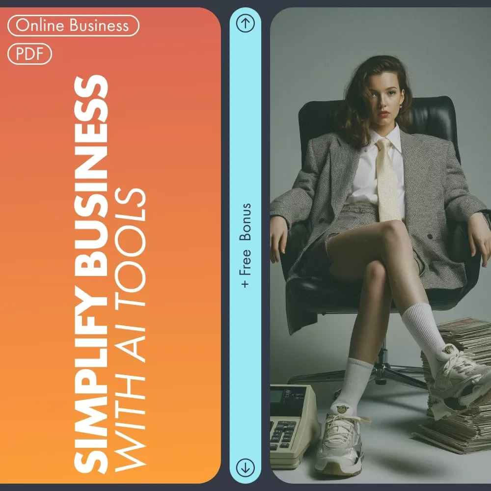 The Small Business Owner’s Guide to AI Tools | Digital eBook for Entrepreneurs and Creators | Discover Easy, Time-Saving ai tools for small business owners to Boost Productivity and Growth