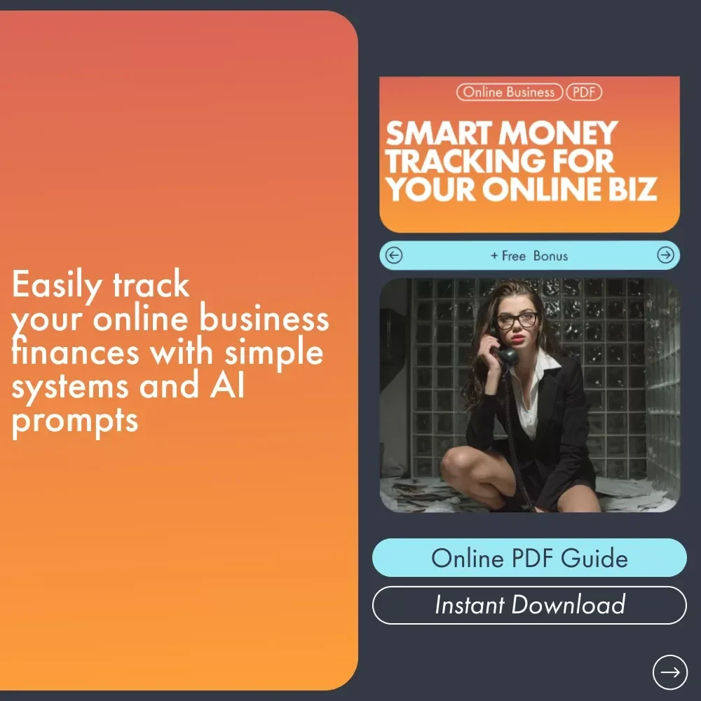 Smart Money Tracking for Your Online Biz: How to Track Your Business Income and Expenses with Ease
