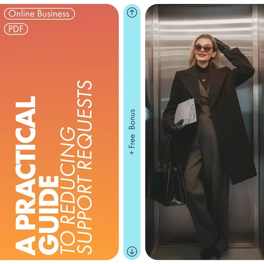 A Practical Guide to Reducing Support Requests | Ebook for Businesses | Customer Service Optimization