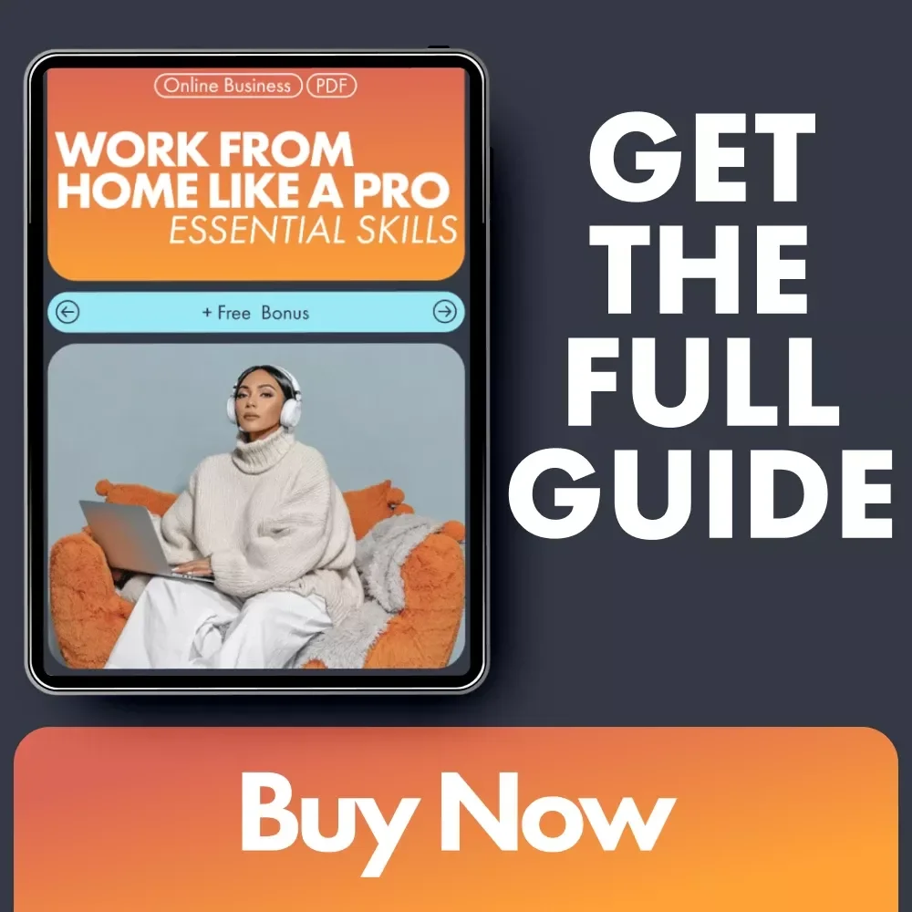 Work From Home Like a Pro: Essential Skills | Remote Success Guide for Beginners | Boost Productivity & Learn the skills needed to work from home