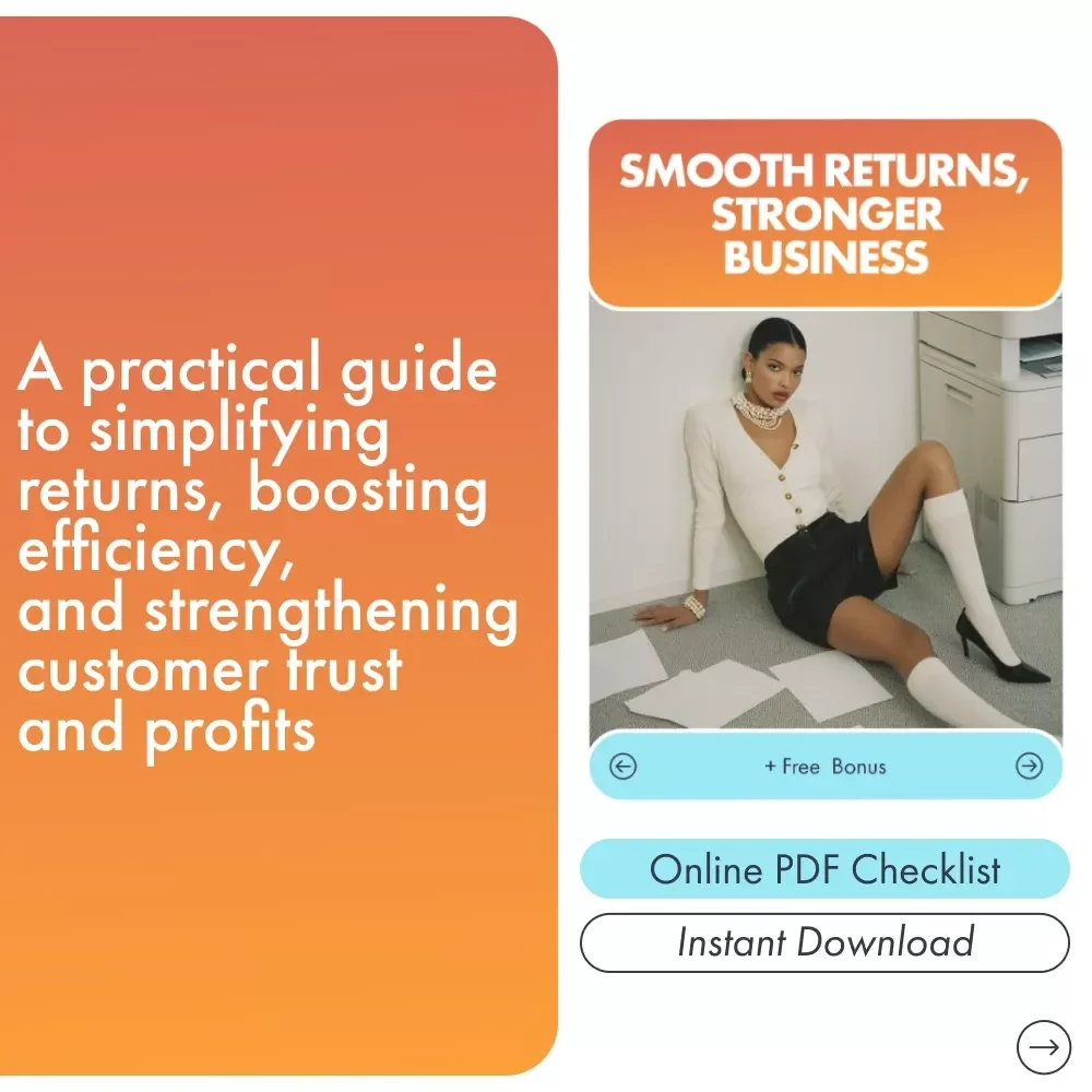 Smooth Returns, Stronger Business – Dropshipping Checklist for How to Handle Dropshipping Returns and Refunds, Ecommerce Refund Policy Guide, Instant Download