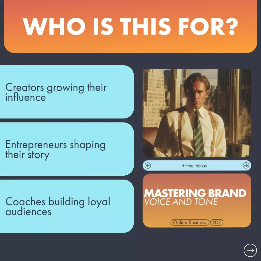 Mastering Brand Voice and Tone | Digital Guide for Entrepreneurs, Creators and Coaches | Build a Distinctive Personal Brand Voice and Tone That Connects and Converts