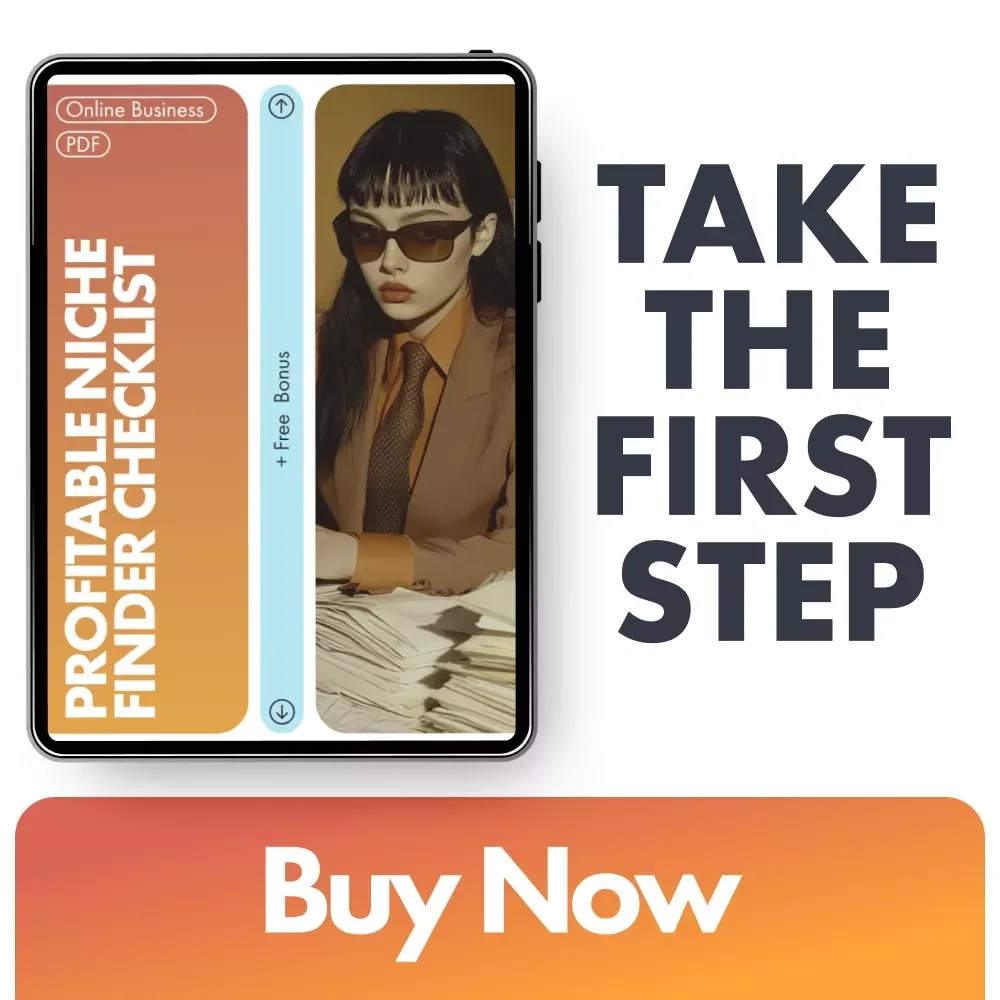 Profitable Niche Finder Checklist | How to Find a Profitable Dropshipping Niche | Digital Download for Ecommerce Entrepreneurs & Online Sellers