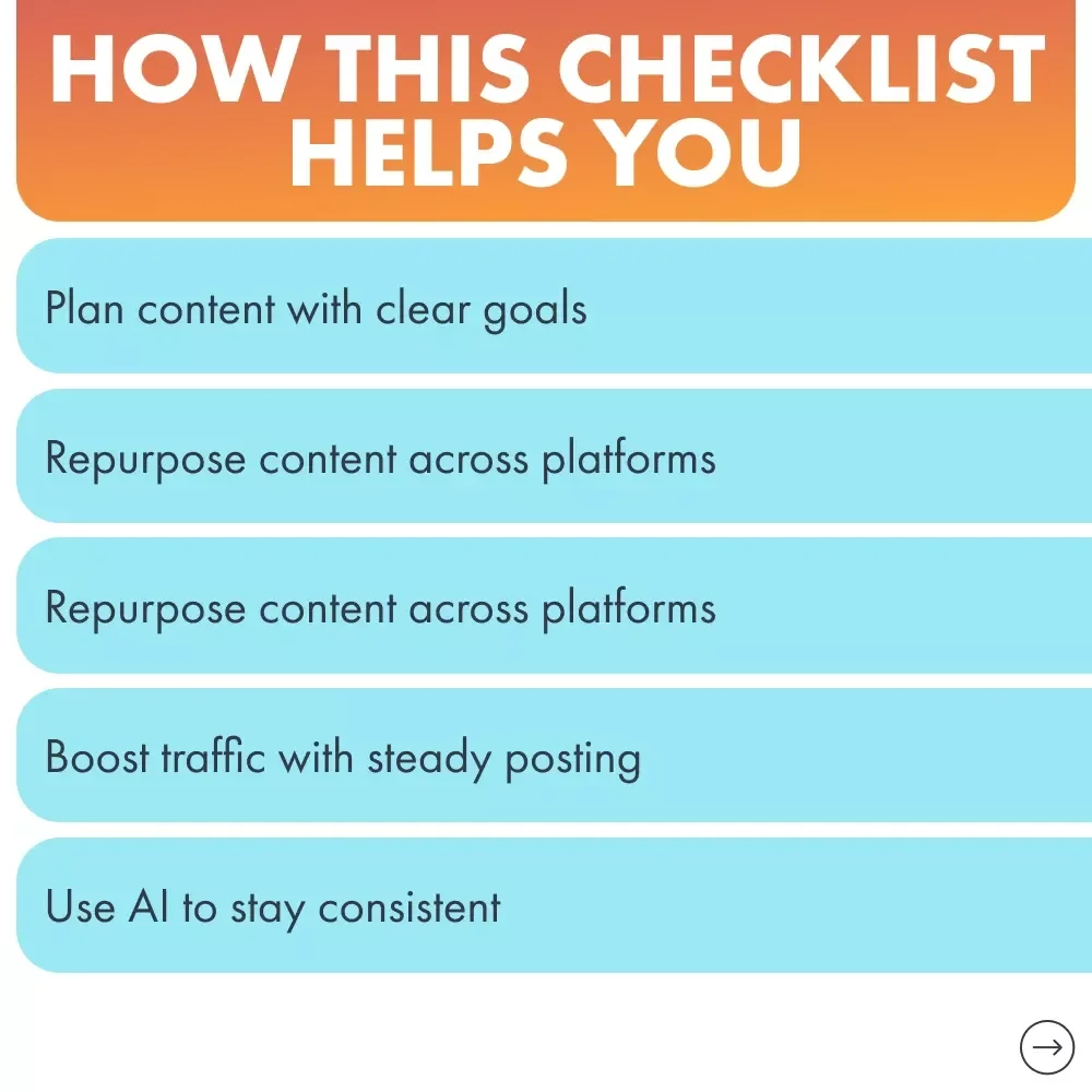 Blogging Consistency Tips | Digital Checklist for Bloggers, Writers and Content Creators | Stay Organized, Post Regularly and Grow Your Blog with Proven blogging consistency tips