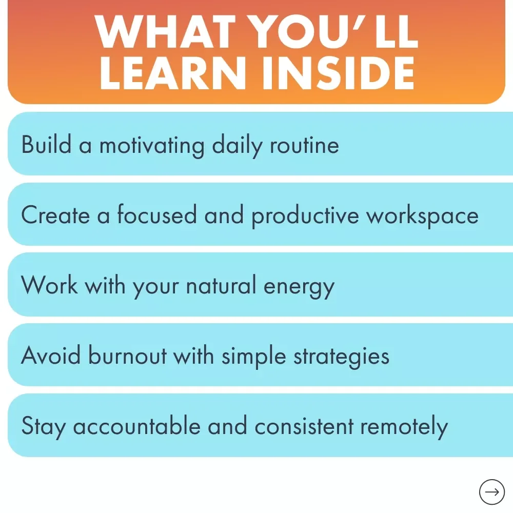 Motivation on Your Own Terms While Working From Home: A Guide to Staying Motivated, Productive & Focused