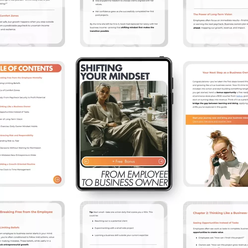 Shifting Your Mindset from Employee to Business Owner: Transform Your Thinking for Entrepreneurial Success