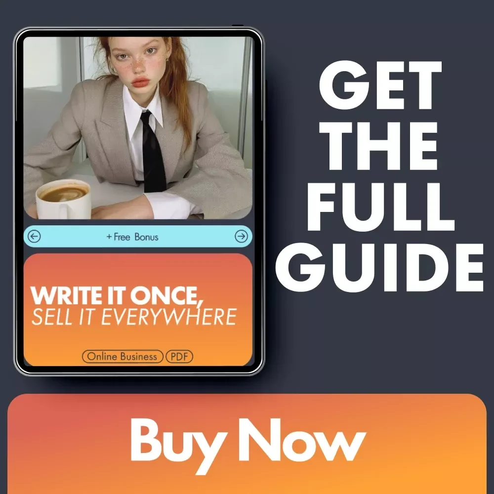 Write It Once, Sell It Everywhere: The Ultimate Guide to Crafting Profitable, High-Demand Ebooks
