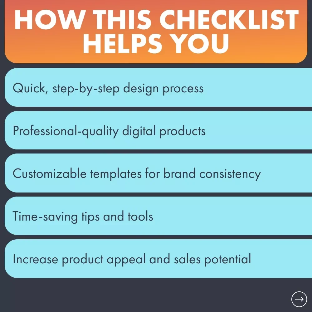 How to Use Canva to Make Digital Products Checklist: A Step-by-Step Guide for Beginners and Entrepreneurs