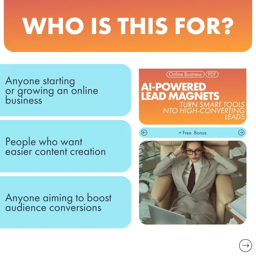 AI-Powered Lead Magnets: Turn Smart Tools into High-Converting Leads | Digital Marketing Ebook for Entrepreneurs, Coaches & Creators | AI for Creating Lead Magnets Guide