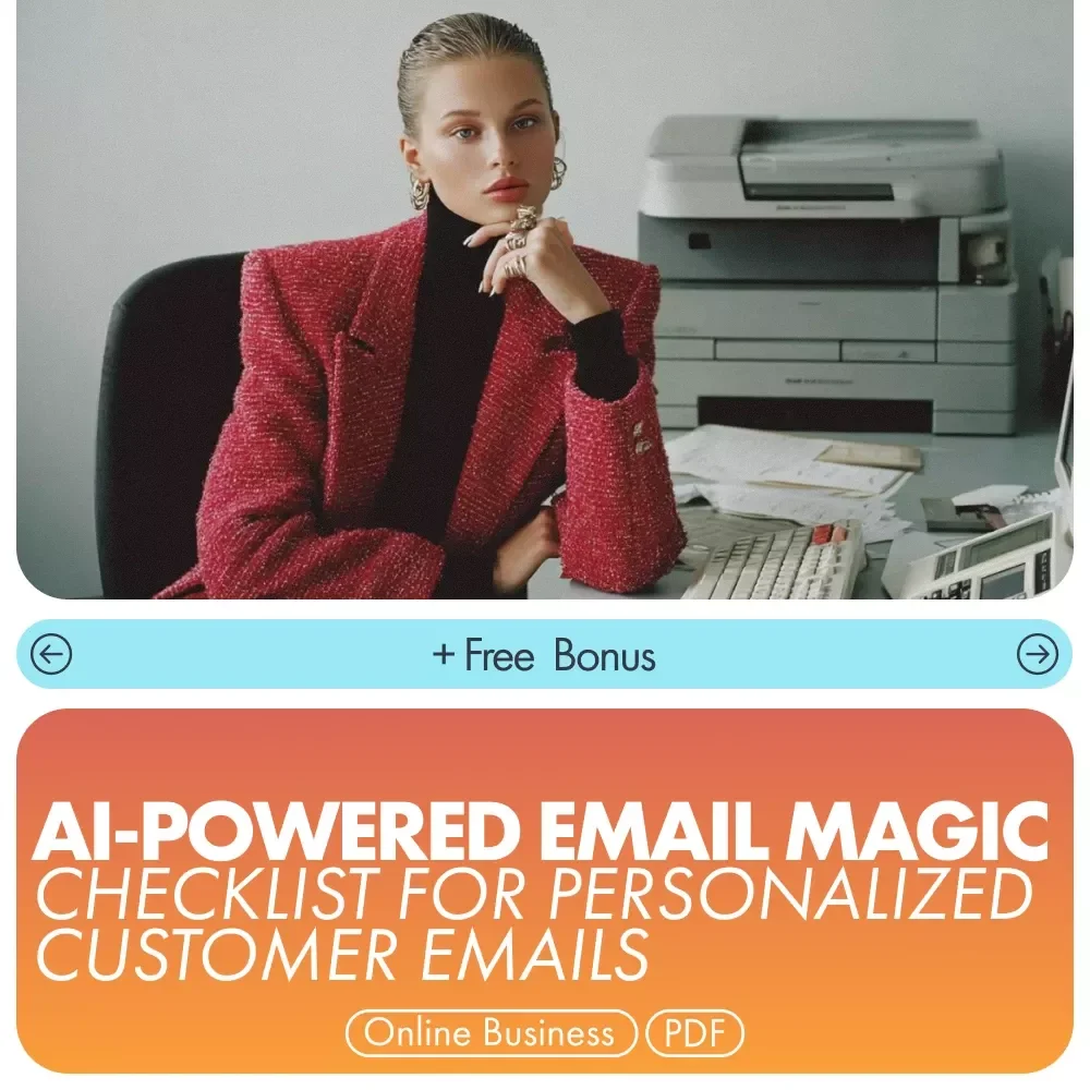 AI-Powered Email Magic: Checklist for Personalized Customer Emails | High-Converting Email Strategy Guide