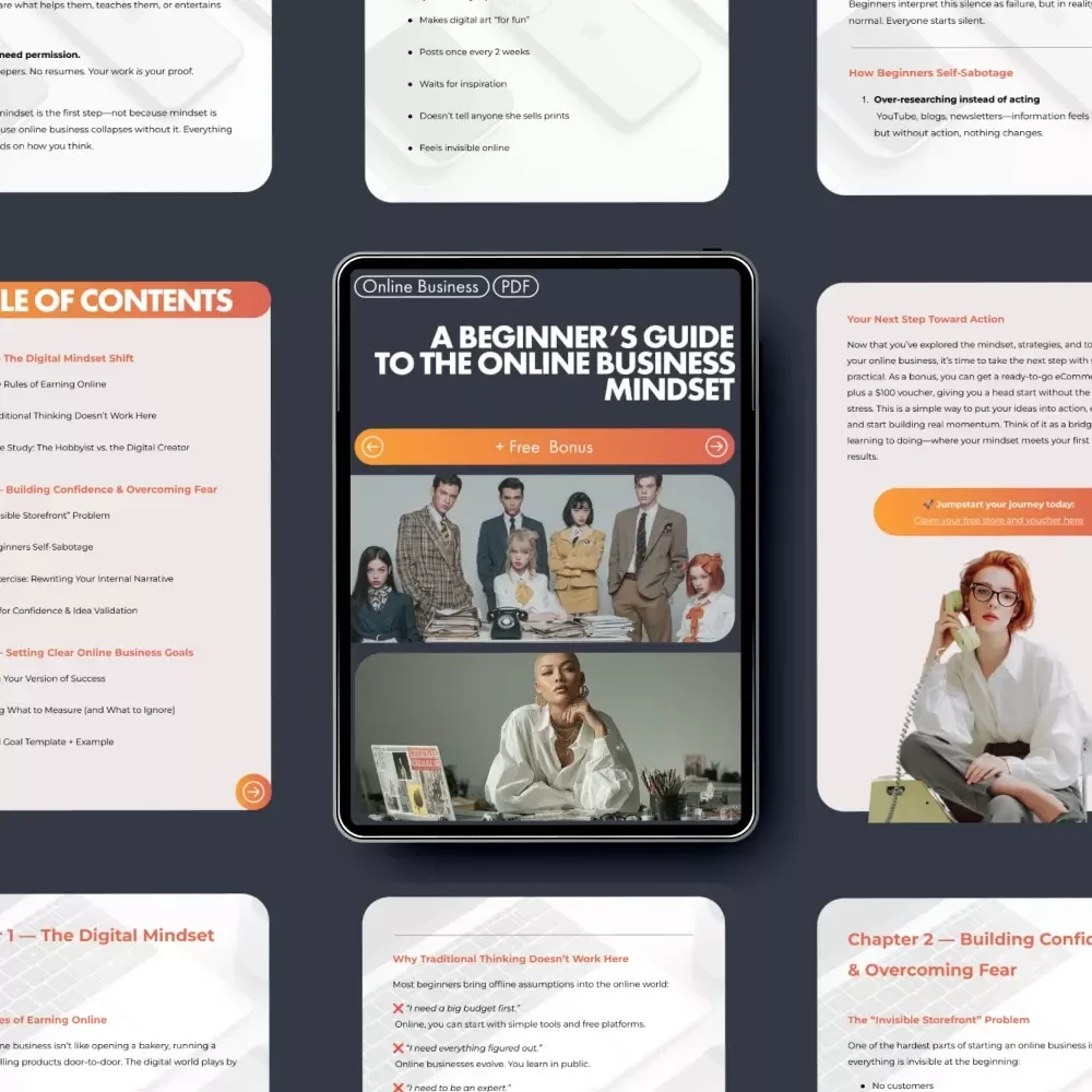 A Beginner’s Guide to the Online Business Mindset: Essential Steps for Success