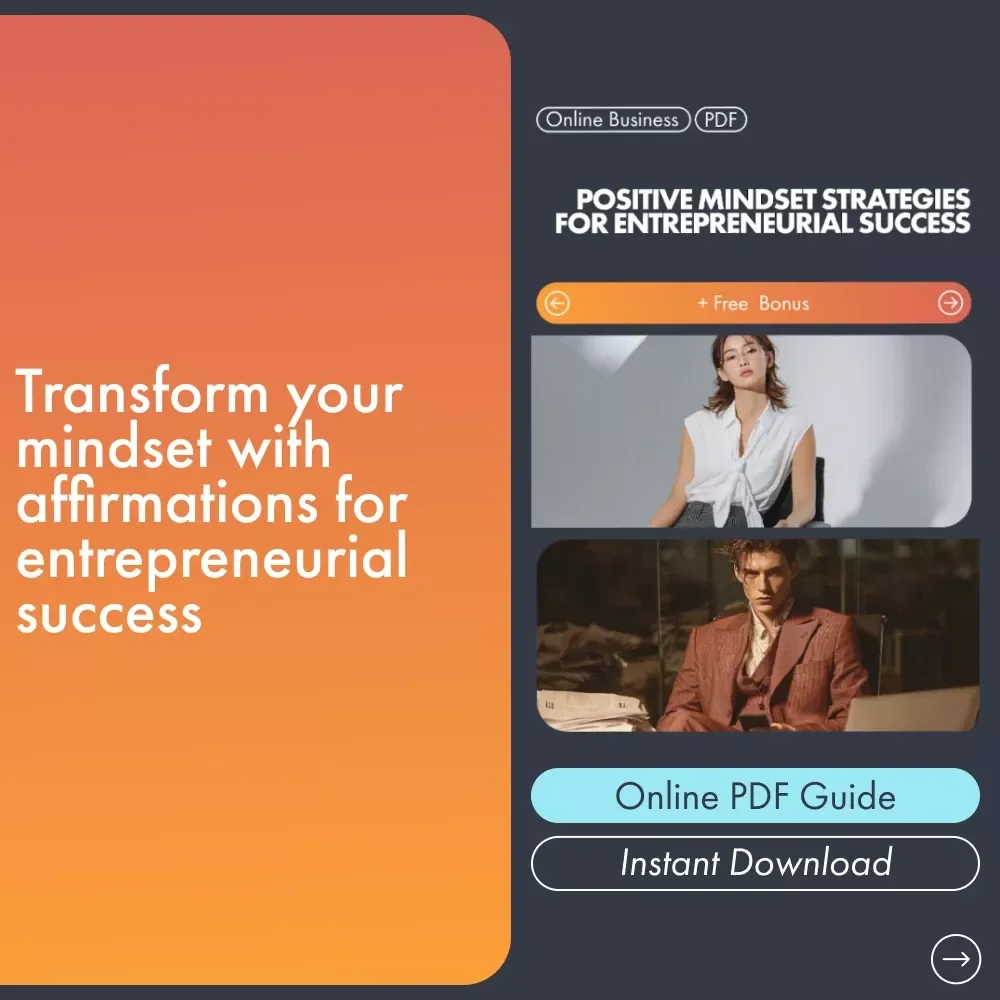 Positive Mindset Strategies for Entrepreneurial Success: A Guide to Harnessing the Power of Positive Affirmations for Entrepreneurs