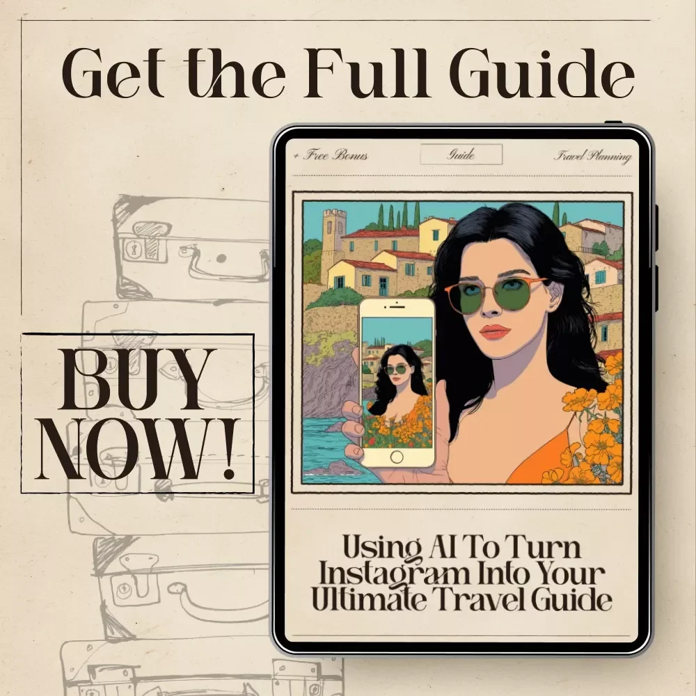 Using AI to Turn Instagram Into Your Ultimate Travel Guide – Digital Travel Guide for Wanderlusters | Learn ai to analyze instagram for travel inspiration, Discover Destinations with AI, Perfect for Trip Planning & Travel Content Curation