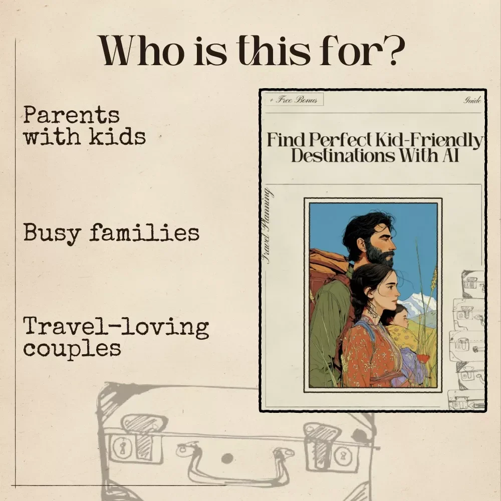 Find Perfect Kid-Friendly Destinations with AI | Digital Family Travel Guide | How to Use AI for Finding Family Friendly Destinations | Stress-Free Travel Planning for Parents