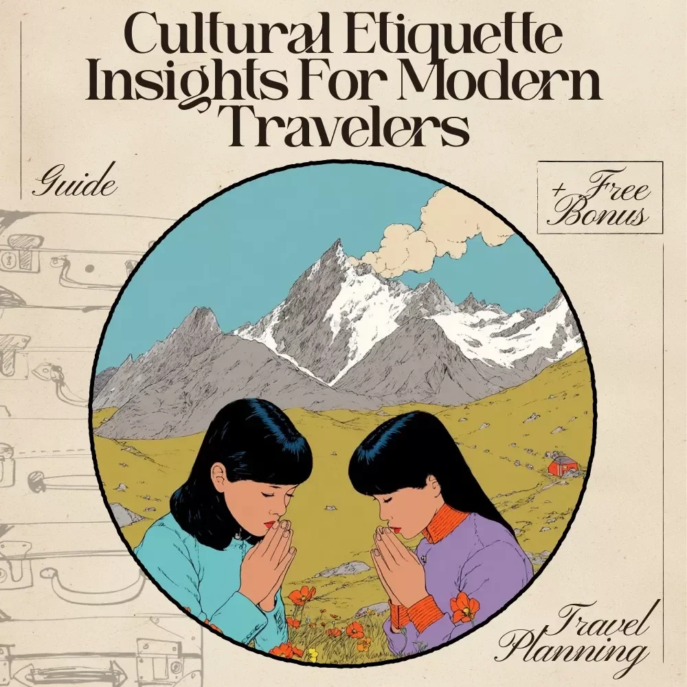 Cultural Etiquette Insights for Modern Travelers | Essential Travel Guide + ai for cultural etiquette guides to avoid offense | Global Manners eBook for Respectful Trips