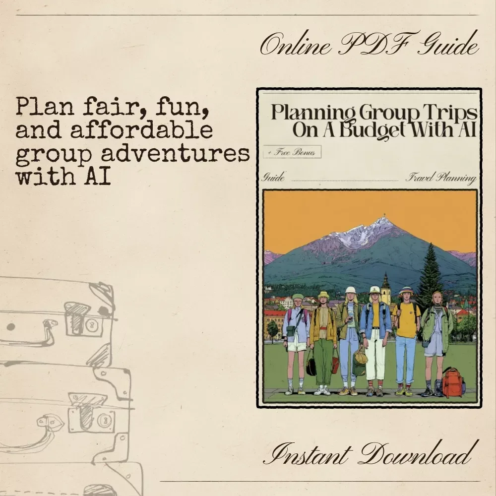 Planning Group Trips on a Budget with AI | Digital Travel Guide | How to Use AI for Planning Group Trips with Different Budgets | Smart Travel Planner for Friends and Families