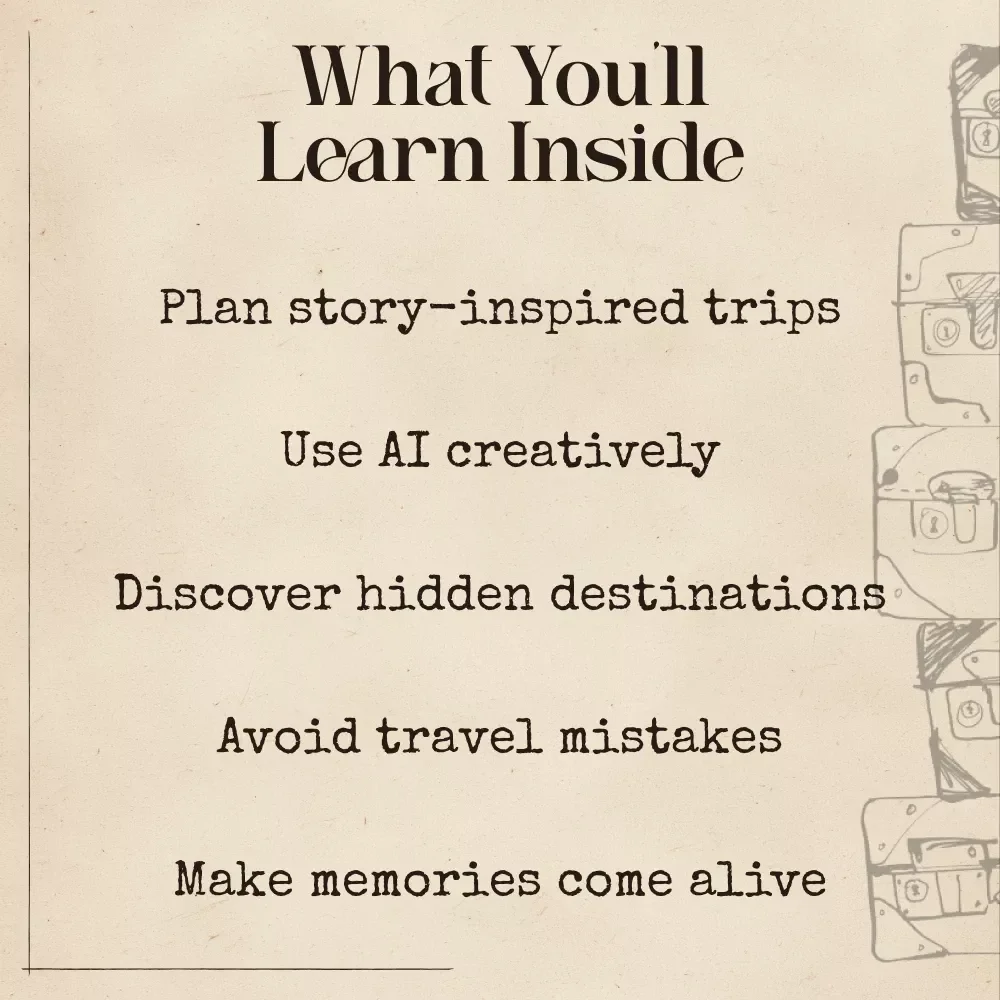 How AI Turns Your Favorite Movies and Books Into Real-Life Travel Adventures | Digital Guide for Story-Based Trips | Explore the World with AI That Plans Trips Based on Movies or Books