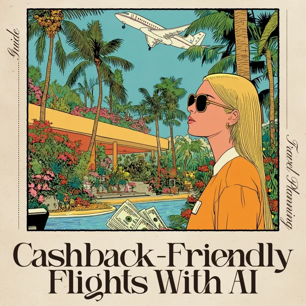 Cashback-Friendly Flights With AI — Ultimate Travel Savings Guide for Smarter Booking, Reward Stacking & Maximizing Every Cashback Opportunity | AI to Book Flights With Cashback Offers | Digital Download