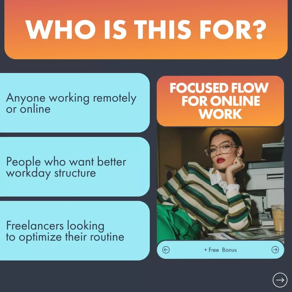 Focused Flow for Online Work: The Ultimate Guide on How to Set a Daily Routine for Online Work
