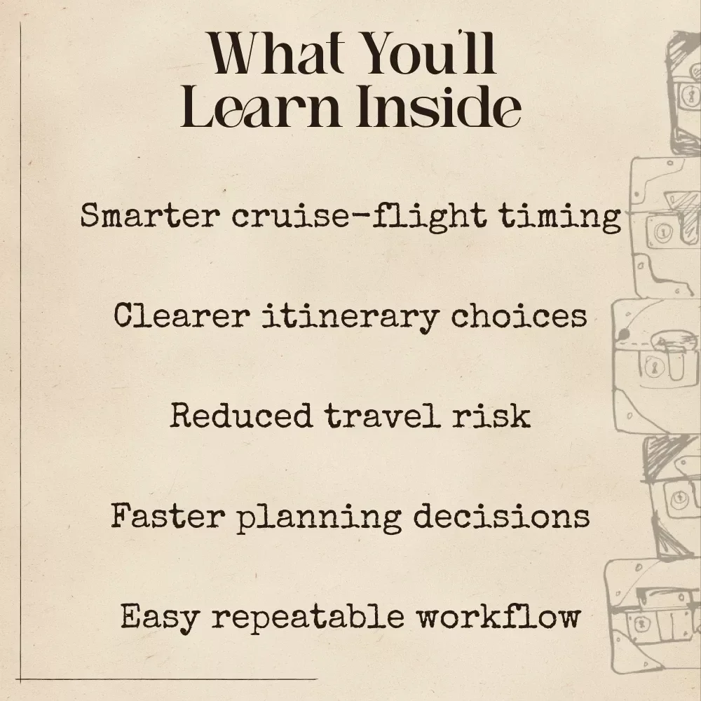 Your Cruise-Ready Flights With AI Confidence — Ultimate Travel Planner Guide for using ai to book flights for cruise connections, Cruise Timing Strategies, Risk-Free Itineraries, and Smart AI Prompting Essentials