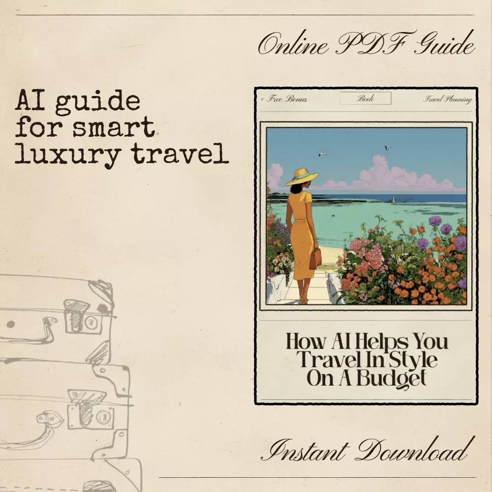 How AI Helps You Travel in Style on a Budget | Smart Digital eBook for Affordable Luxury Trips | Learn AI for Luxury Travel on a Budget