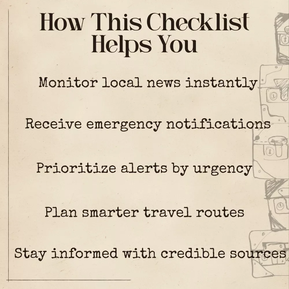Travel Smart: Your AI Safety News Checklist – Digital Download, Travel Guide, eBook, Checklist for Confident & Secure Travel