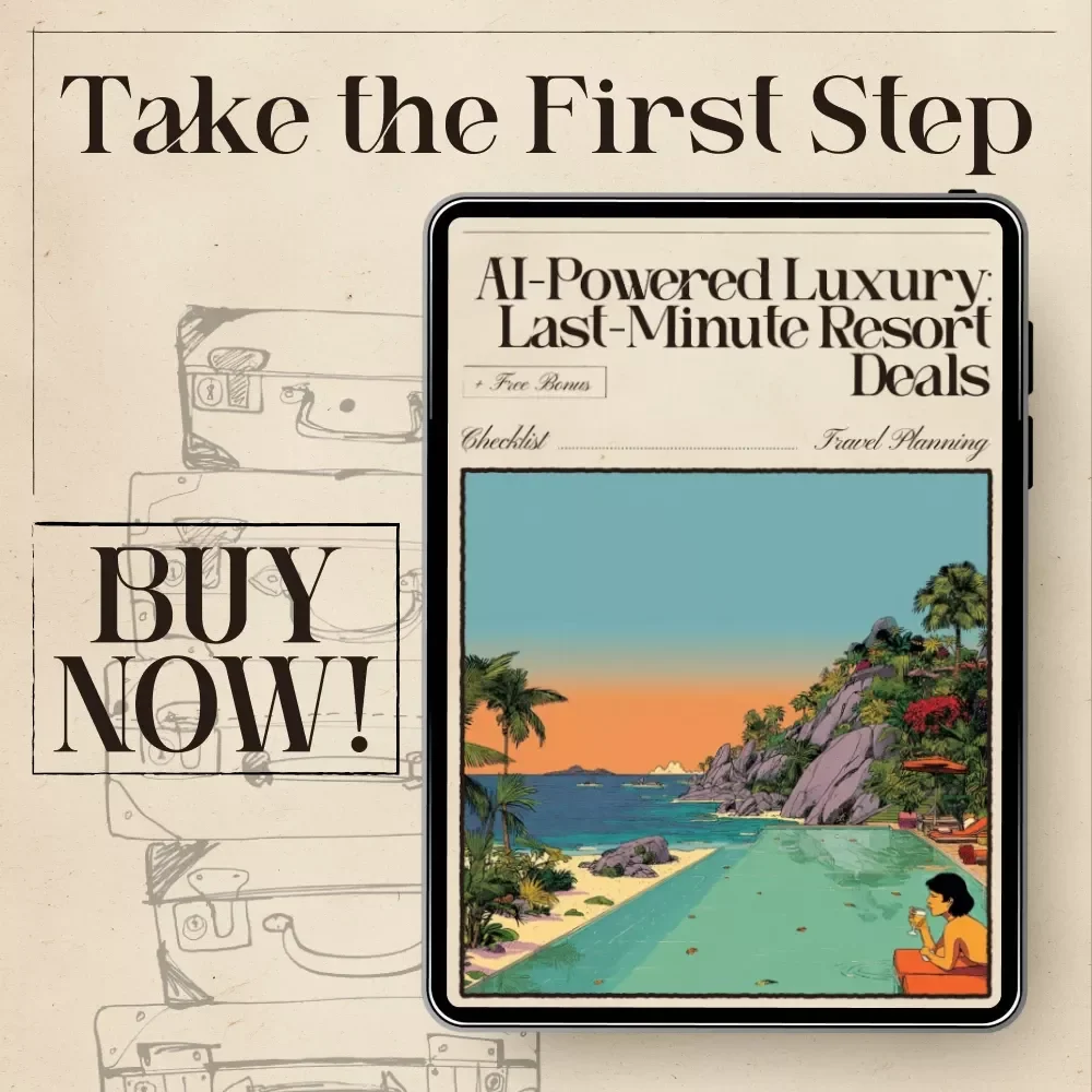 AI-Powered Luxury: Last-Minute Resort Deals | Premium Travel Checklist for Smart Shoppers | AI for Last Minute Luxury Resort Deals Guide