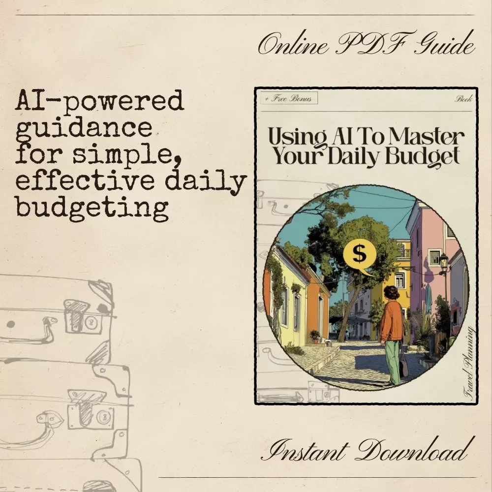 Using AI to Master Your Daily Budget | Smart Money Planning eBook | AI for Budgeting Daily Cash | Digital Finance Guide