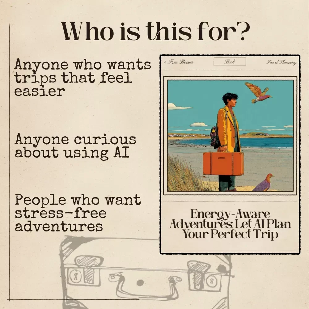 Energy-Aware Adventures: Let AI Plan Your Perfect Trip – Digital Travel Guide, AI Travel Planner, Energy-Aware Itinerary eBook for Smart & Stress-Free Trips