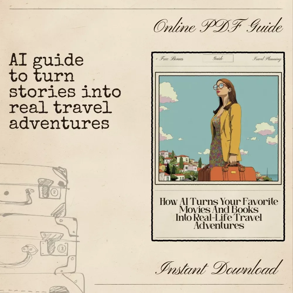 How AI Turns Your Favorite Movies and Books Into Real-Life Travel Adventures | Digital Guide for Story-Based Trips | Explore the World with AI That Plans Trips Based on Movies or Books