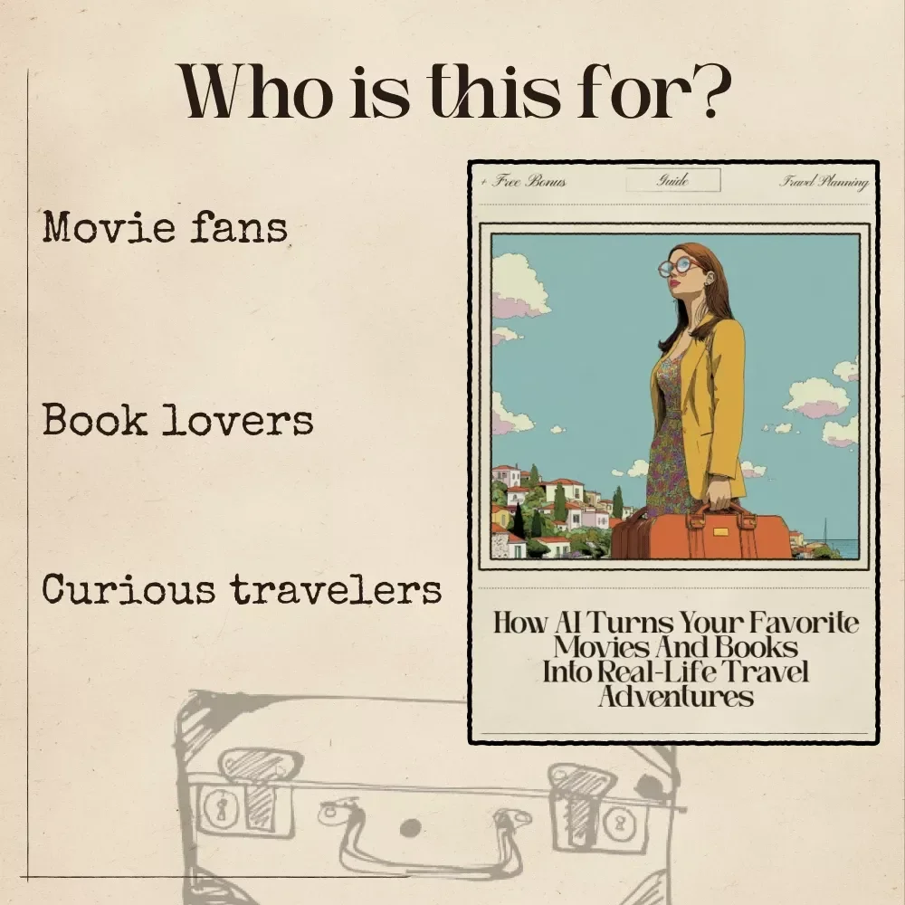 How AI Turns Your Favorite Movies and Books Into Real-Life Travel Adventures | Digital Guide for Story-Based Trips | Explore the World with AI That Plans Trips Based on Movies or Books