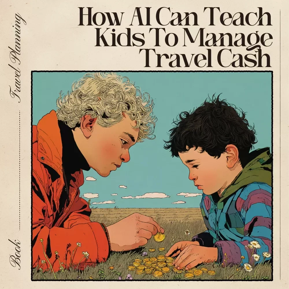 How AI Can Teach Kids to Manage Travel Cash | Educational Travel Money eBook for Parents & Kids | ai for teaching kids about travel money Guide