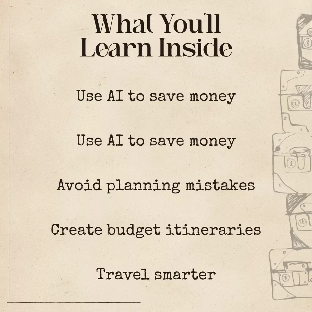 How AI Can Be Your Budget Travel Assistant | Digital Travel Guide | Learn How to Use AI Budget Travel Assistant Tools to Save Money on Flights, Hotels & Activities