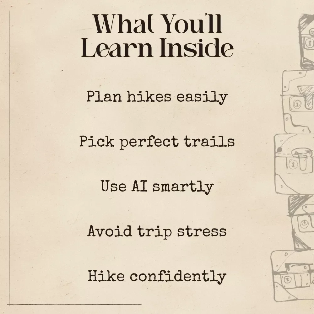 Plan Your Perfect Hiking Adventure with AI | Smart Digital Guide for Trail Planning | Learn Using AI for Hiking Trip Plans