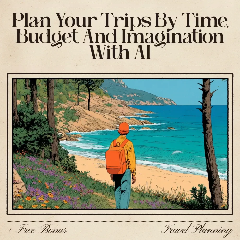 Plan Your Trips by Time, Budget, and Imagination with AI | Ultimate AI Travel Planning eBook for Smart Trip Ideas Based on Time and Budget | ai for trip ideas based on time and budget