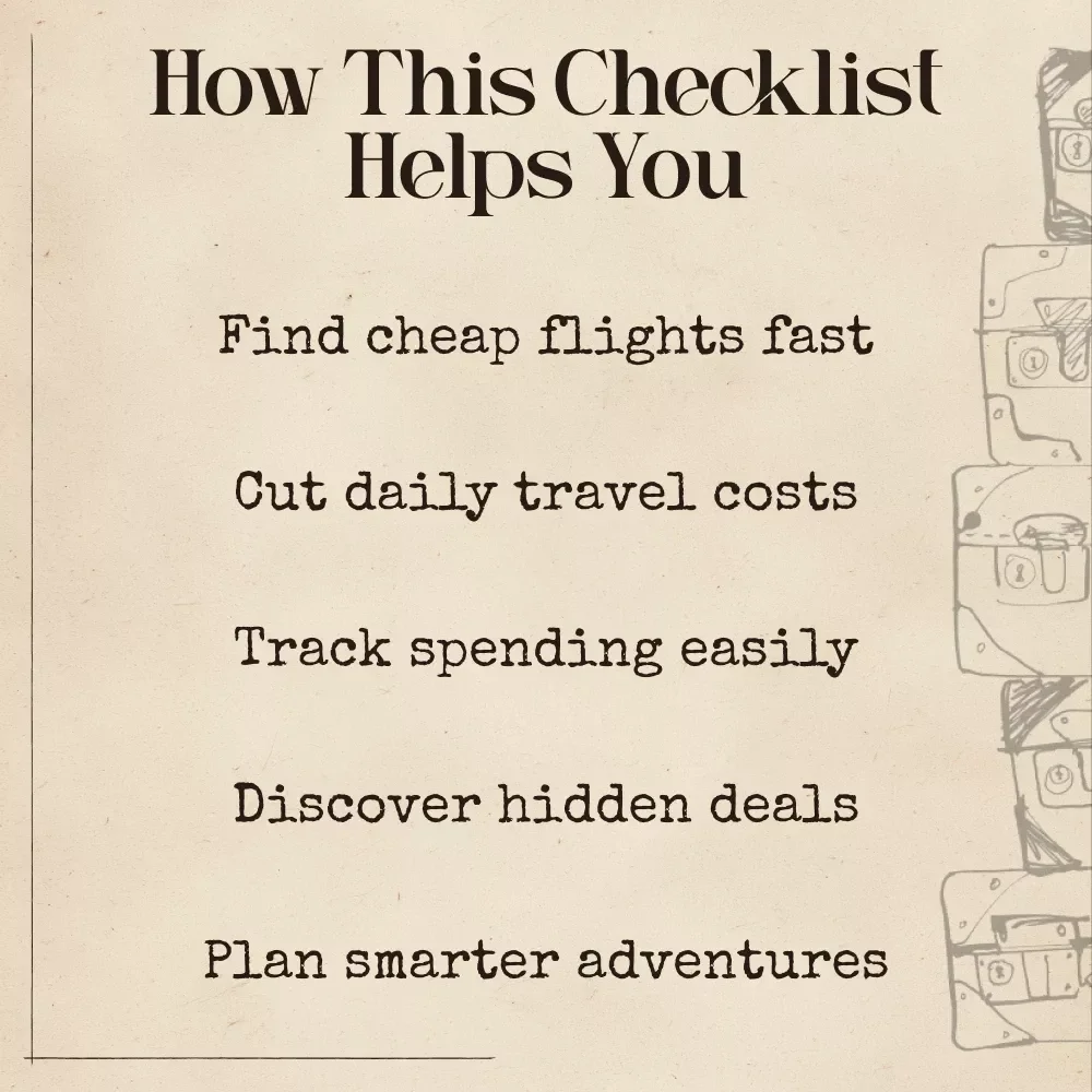AI Travel Apps for Budget Adventures – Digital Travel Checklist | Smart Tools for Affordable Trips | Instant Download for Money-Saving Explorers | ai to find budget friendly travel apps